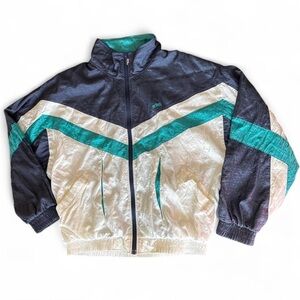 Vintage Prince sportswear Retro 90s vintage windbreaker jacket faded look jacket